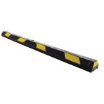 But�e de parking flexible noir et jaune pour sols irr�guliers