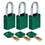 Cadenas de condamnation safekey en aluminium