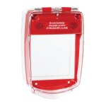 Capot de protection pour alarme incendie