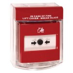 Capot de protection compact de dclencheur d'alarme