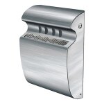 Cendrier mural plat en acier �conomique