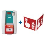 Centrale d'alarme autonome type 4 classique  piles avec flash