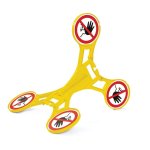 Chevalet de signalisation seton 360 - accs interdit