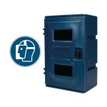 Coffre de rangement pour visi�res de protection