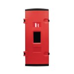 Coffret pour extincteur � hublot - fermeture � grenouill�res