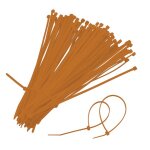 Colliers de serrage en plastique color�