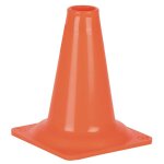 C�nes de chantier orange fluo sans bande