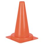 C�nes de chantier orange fluo sans bande