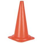 C�nes de chantier orange fluo sans bande