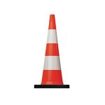 C�ne de chantier r�tror�fl�chissant lest� - classe 1