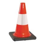 C�nes de chantier r�tror�flechissants lest�s - classe 2
