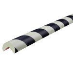 Corni�re de protection photoluminescente en mousse optichoc arrondie