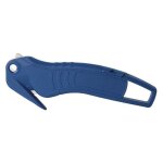 Couteau de s�curit� d�tectable avec lame ferm�e et coupe - ruban martor�