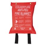 Couverture anti - feu incombustible en sachet souple