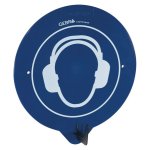 Crochet porte - epi avec pictogramme  protection auditive obligatoire