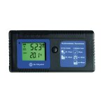 D�tecteur co2 - enregistreur avec alarme visuelle et sonore � double alimentation