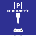 Disque de stationnement fran�ais