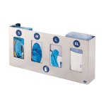 Distributeur en inox pour gants jetables