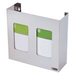 Distributeur en inox pour gants jetables