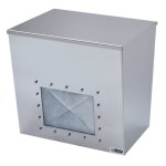 Distributeur en inox pour masques respiratoires  coques