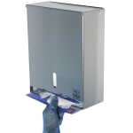 Distributeurs en inox pour masques respiratoires pliables