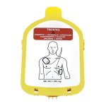 Electrodes de formation adulte pour dfibrillateur de formation hs1