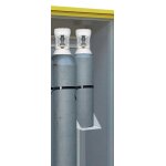 Etag�re pour bouteilles de gaz pour armoire de s�curit�