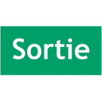 Etiquette pour blocs de secours  sortie