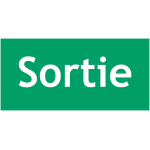 Etiquette pour blocs de secours  sortie