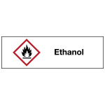 Etiquette clp - ethanol - ghs02