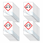 Etiquettes clp avec zone � compl�ter - ghs05