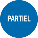 Etiquettes de colisage avec adhsif permanent  partiel