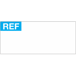 Etiquettes de contrle adhsives repositionnables en tissu plastifi  complter - ref