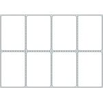 Etiquettes graphiplast adh�sives forte adh�rence pour imprimante laser