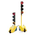 Feux tricolores de chantier