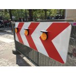 Flash led solaire pour panneaux de chantier