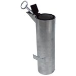 Fourreau de fixation pour potelet  pompier  amovible
