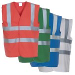 Gilets colors rtrorflchissants