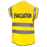 Gilet de s�curit� haute visibilit�  �vacuation