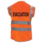 Gilet de s�curit� haute visibilit�  �vacuation