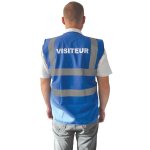 Gilet de scurit pour visiteur