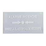 Glaces de remplacement pour d�clencheurs manuels d alarme atex