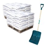 Kit 2 palettes de sel de d�neigement + poussoir � neige offert
