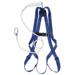Kit anti - chute standard, harnais, longe et mousqueton