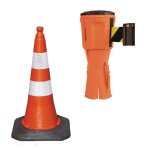 Kit balise seton easyextend + c�ne de signalisation lest� r�fl�chissant