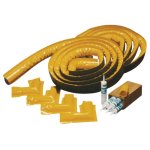 Kit de barrage anti - pollution en mousse