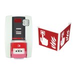 Kit centrale d'alarme autonome type 4 radio avec flash et signalisation 3d