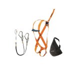Kit chafaudages, harnais, longe de connexion et sac de transport