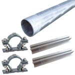 Kit de fixation pour panneaux plats