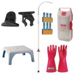 Kit d'intervention pour transformateur avec tabouret isolant